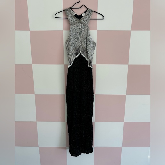 vintage beaded gown - Picture 4 of 6